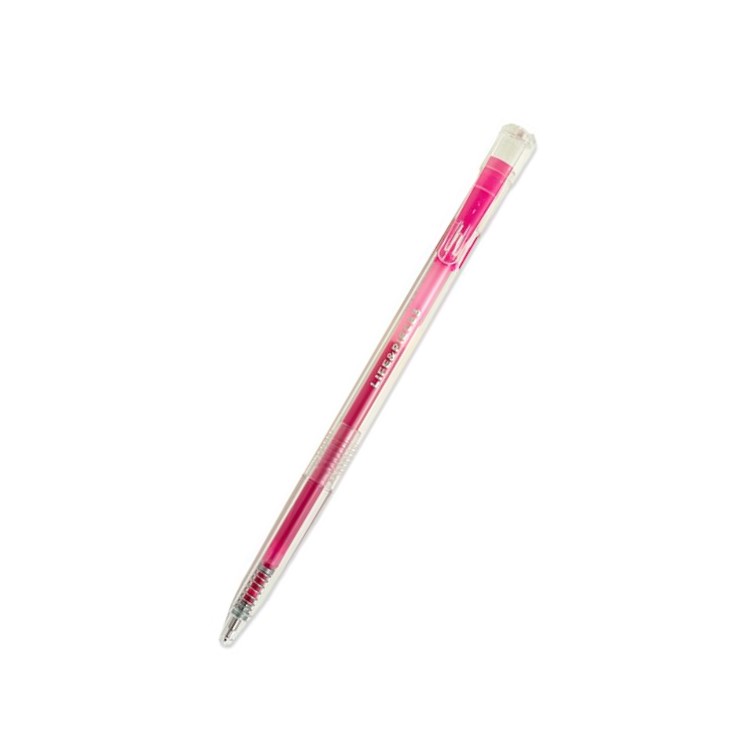 ジェルボールペン　０．３８ｍｍ　ピンク ピンク