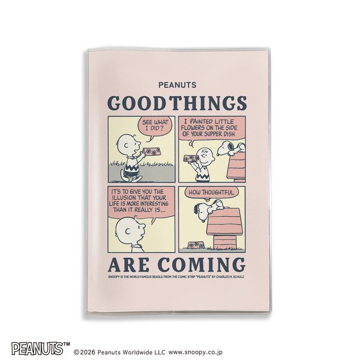 2026年3月始まり手帳 月間 B6 スヌーピー コミック コミック