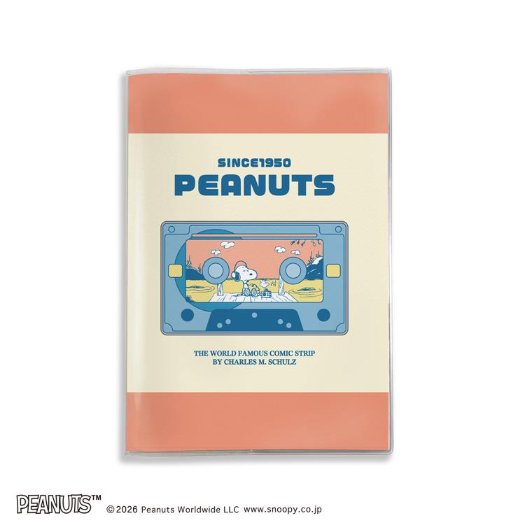 2026年3月始まり手帳 月間 B6 スヌーピー リッスン リッスン