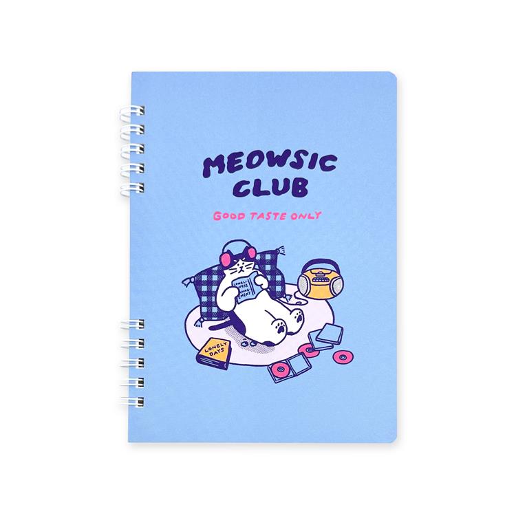 リングノート B6 黑白小姐 黑白小姐