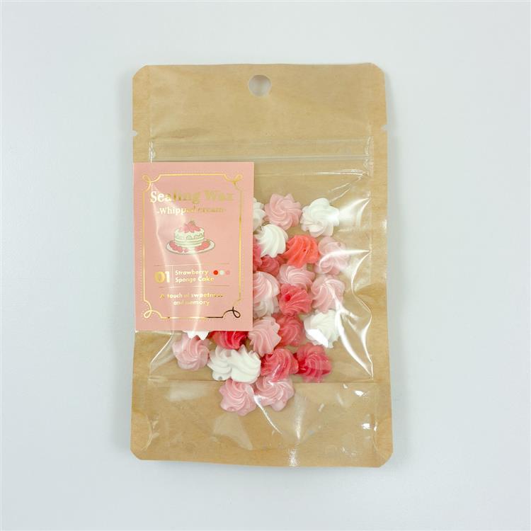 シーリングワックス ホイップクリーム ストロベリーショートケーキ ストロベリーショートケーキ