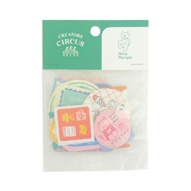 クリエイターズサーカス フレークシール ニコレシピ ニコレシピ