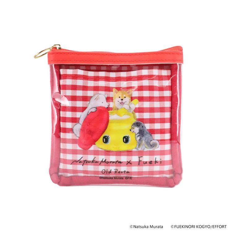 村田夏佳×フエキ スクエアポーチ 村田夏佳×フエキ