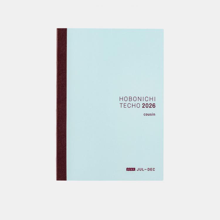 2026年7月始まり カズン 手帳本体 avec(後期)月曜始まり ほぼ日手帳