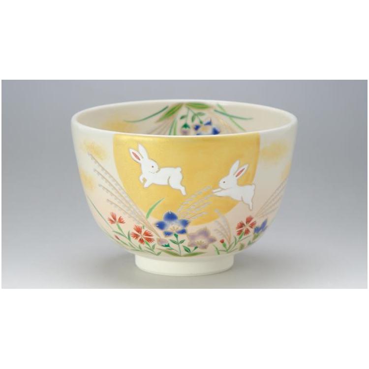 月兎 抹茶碗