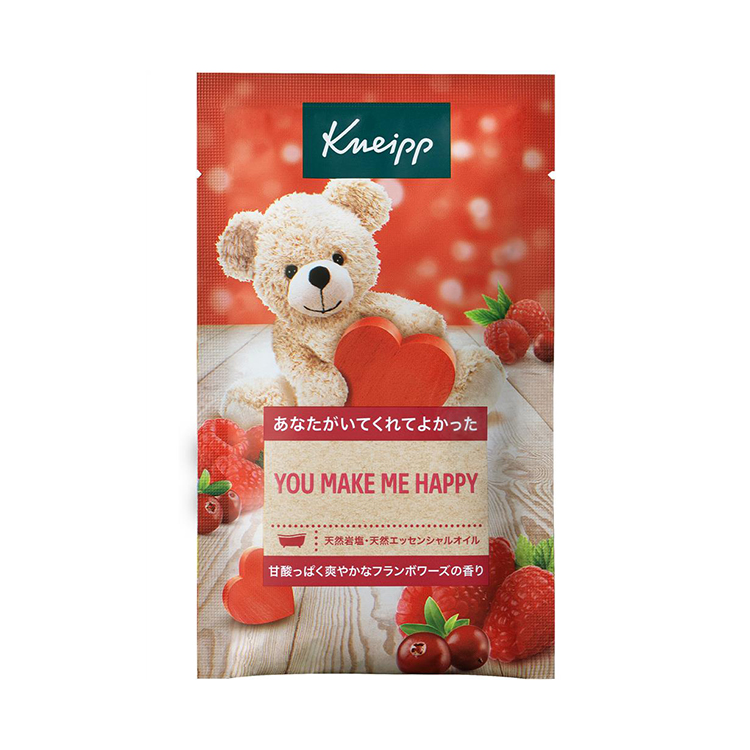 バスソルト フランボワーズの香り 1回分 50g【数量限定】 フランボワーズの香り