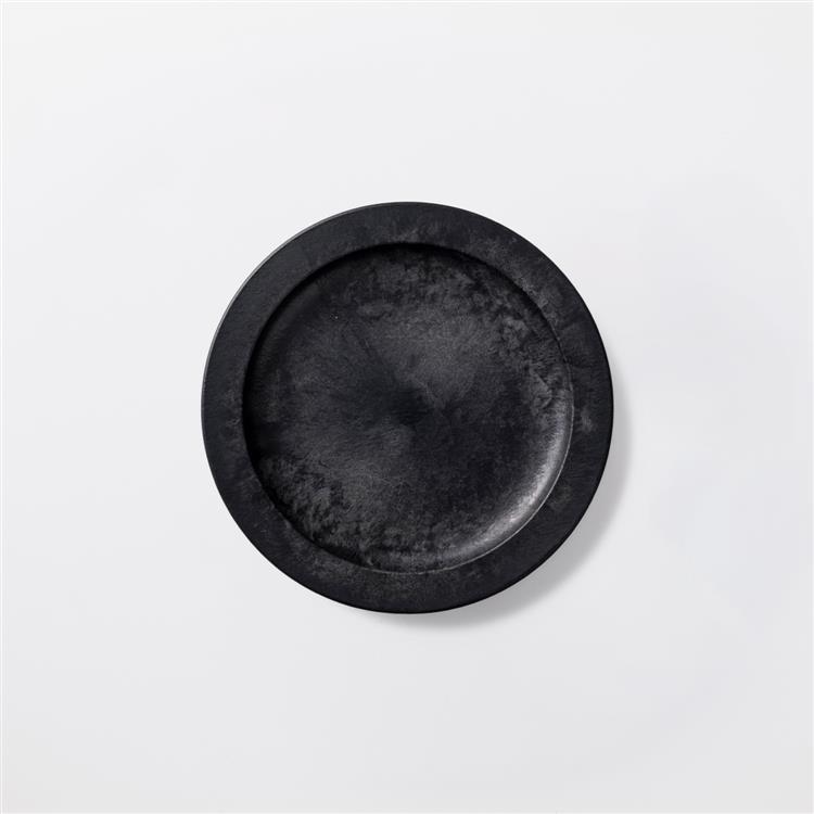 丸皿 中 HC 20cm ブラック ブラック