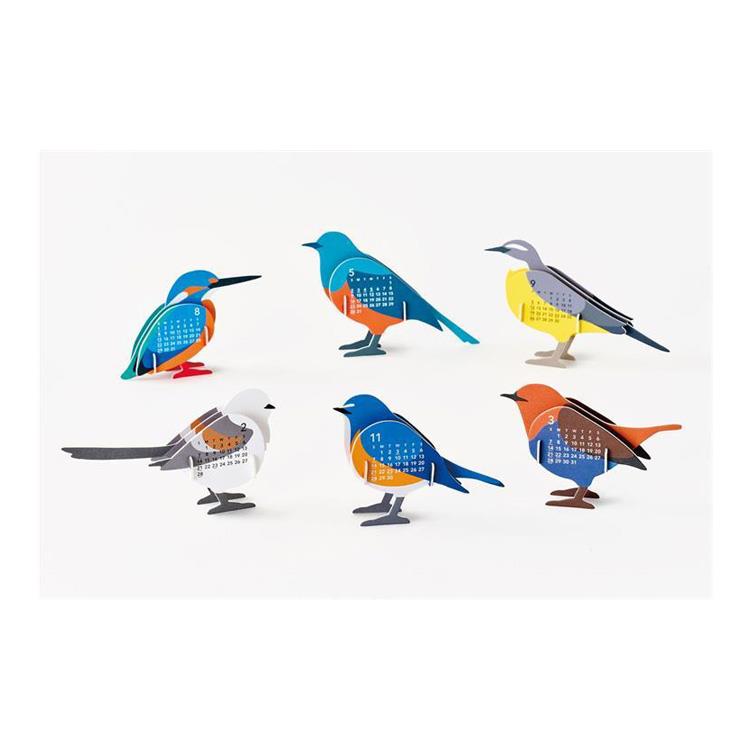 2027年1月始まりカレンダー 卓上 Birds Birds