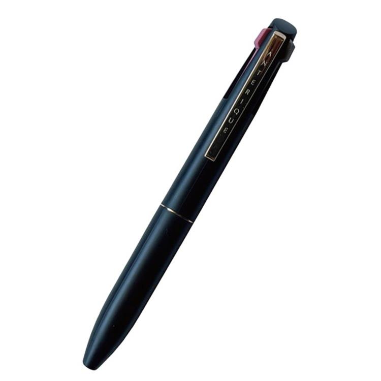 アンテリック 3色ボールペン ミニサイズ 0.5mm ピッチブラック ピッチブラック