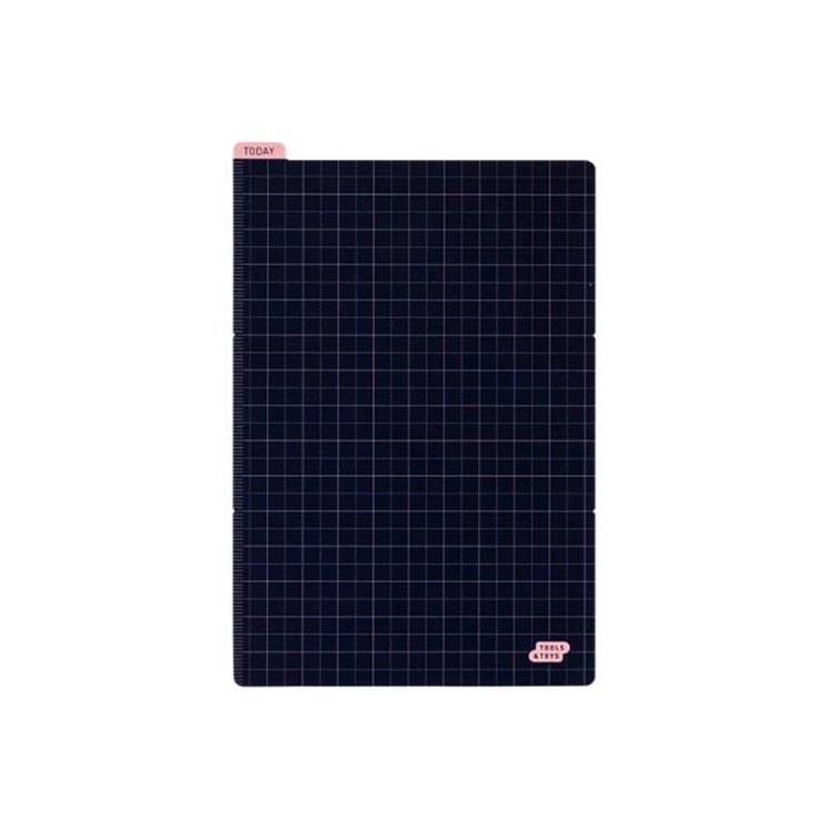ほぼ日の下敷き オリジナル用 ネイビー×ピンク ほぼ日手帳 