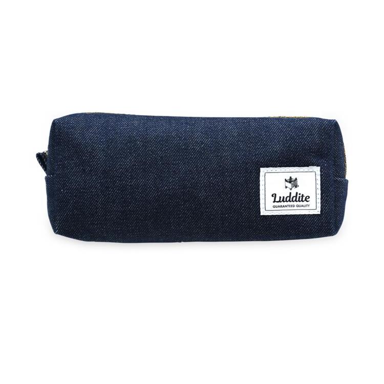 ボックスペンケース デニム デニム
