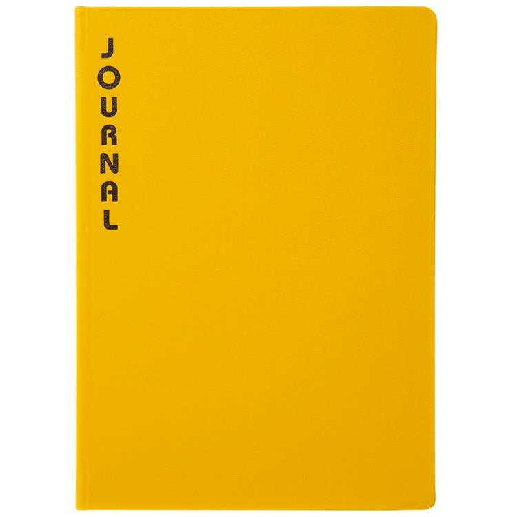 2025年12月始まり手帳 週間ブロック B6 ハードカバー イエロー イエロー