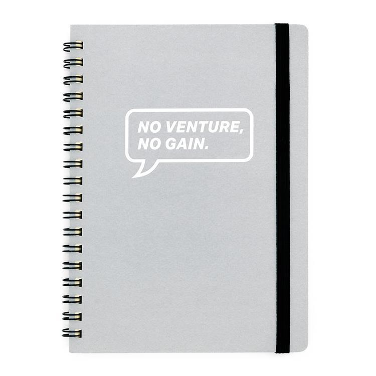 リングノート B6 イン・アクション グレー グレー