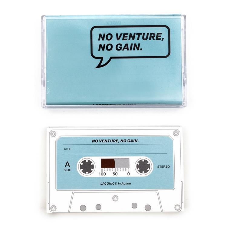 カセットテープノート イン・アクション ターコイズ ターコイズ