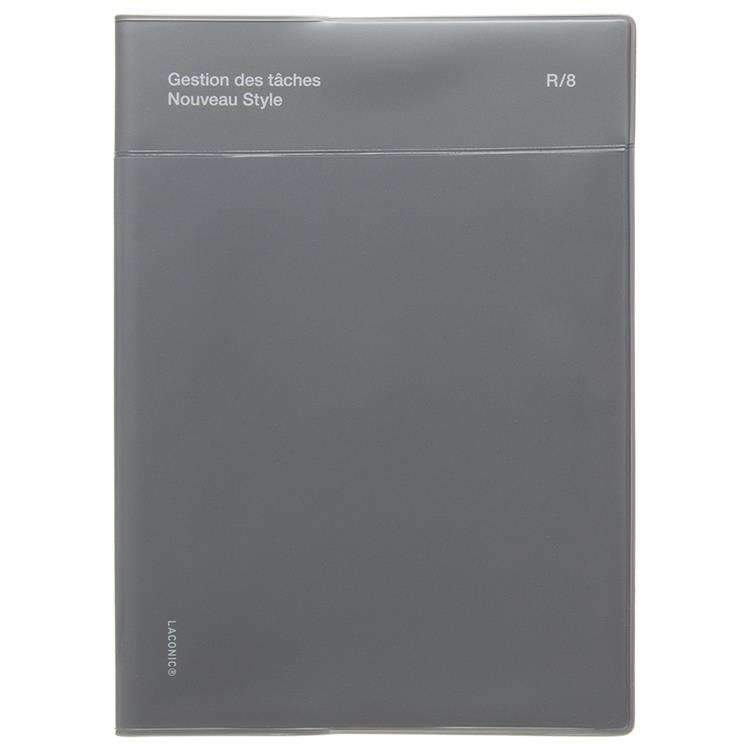 2026年3月始まり手帳 週間レフト B6 タスクログ ポケット シルバー シルバー