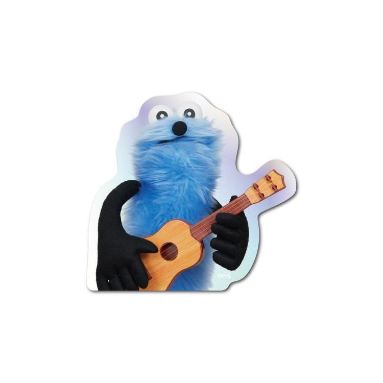 ミニホログラムステッカー パペットスンスン ギター