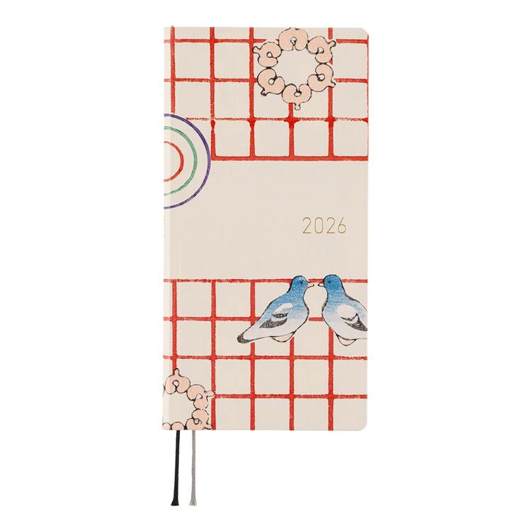 2026年4月始まり weeks 芸艸堂 美術海(あおい鳩) ほぼ日手帳