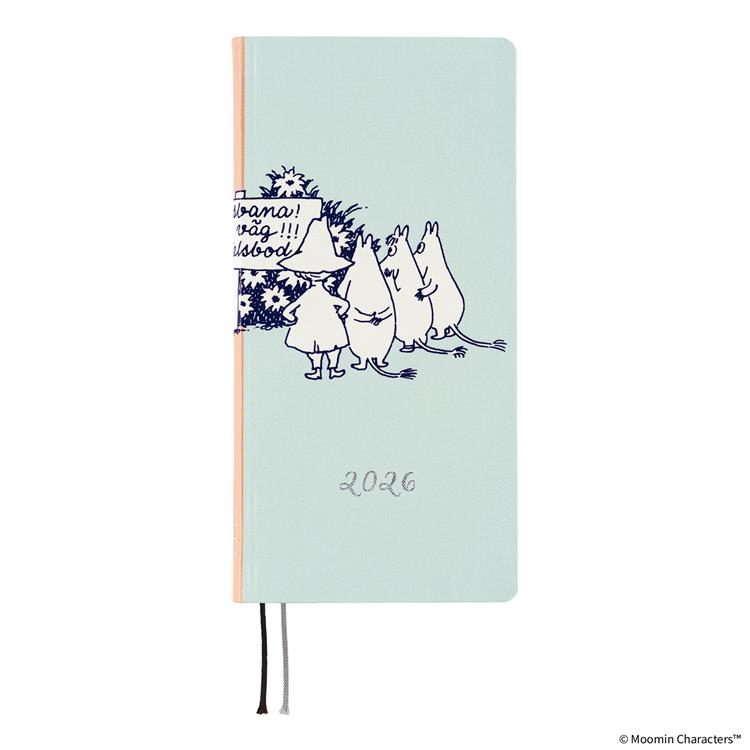 2026年4月始まり weeks ムーミン 野外ダンス場へ ほぼ日手帳 野外ダンス場へ