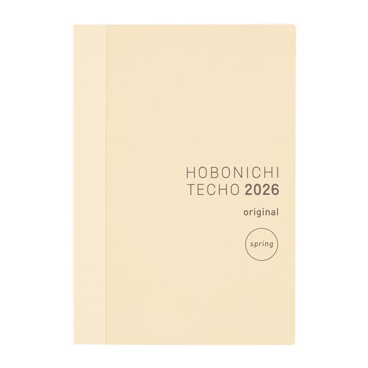 2026年4月始まり オリジナル 手帳本体 月曜始まり ほぼ日手帳 月曜始まり