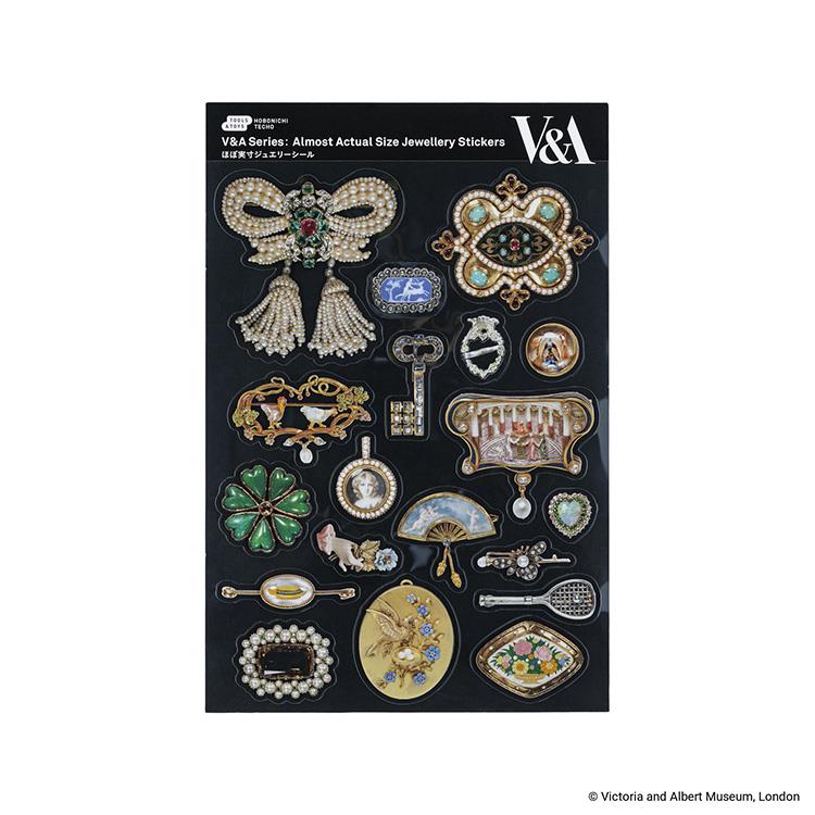 ほぼ日 ほぼ実寸ジュエリーシール V&A Series