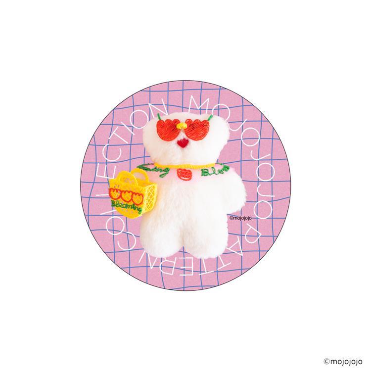 ステッカー mojojojo 尾崎歩美 ピンク ピンク