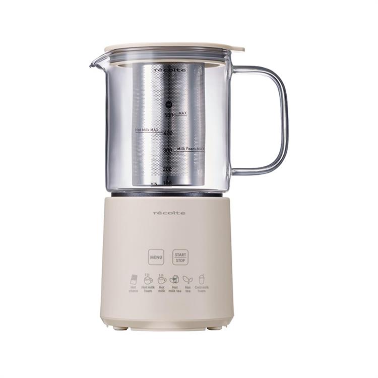 ホットチョコ&ミルクフォーマー 500ml クリームホワイト クリームホワイト