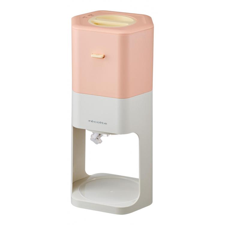 電動かき氷器 コーラルピンク レコルト コーラルピンク