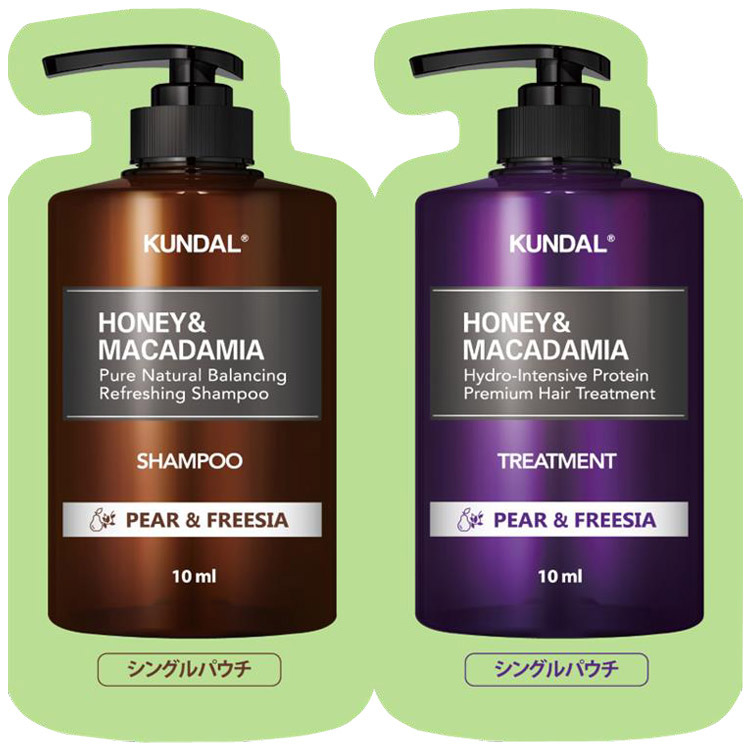 ハニー＆マカデミア ペア―＆フリージア シャンプー＆トリートメント 各１回分: コスメ＆ビューティー ロフト公式通販サイト LOFT