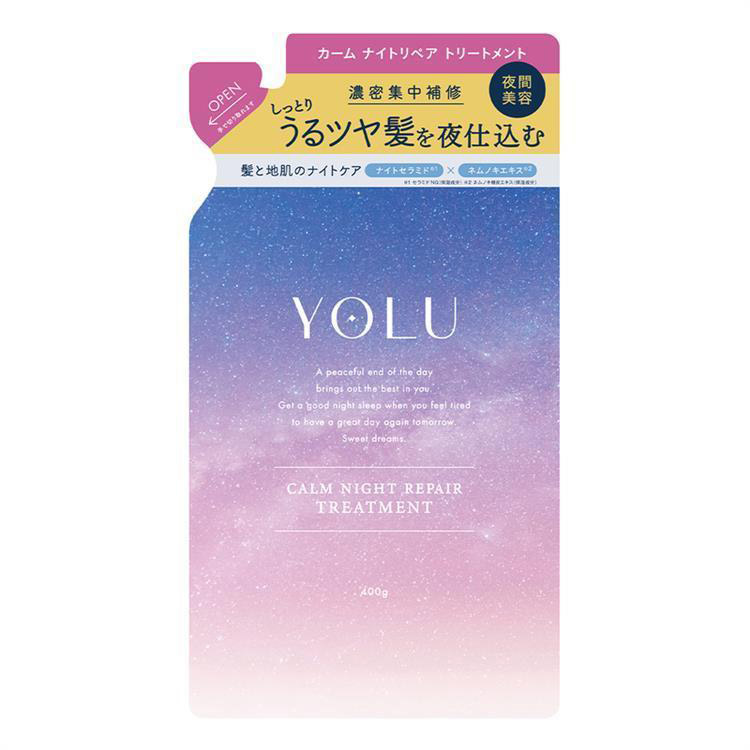 YOLU カームナイトリペア シャンプー&トリートメント詰替用　1200ml