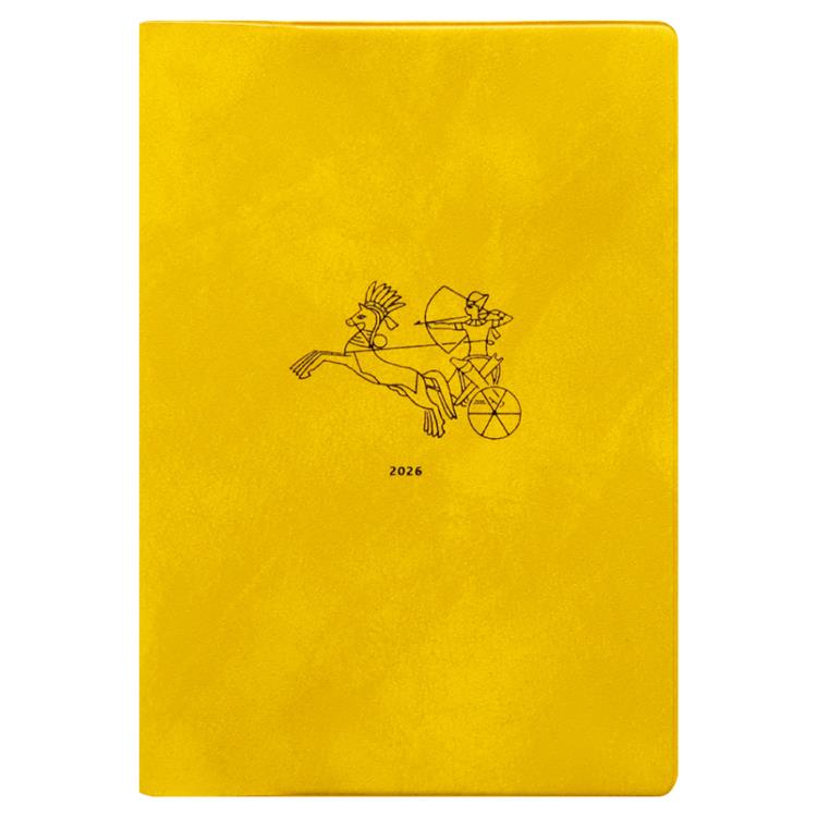 2026年1月始まり手帳 月間 B6 カデシュ サンドイエロー サンドイエロー