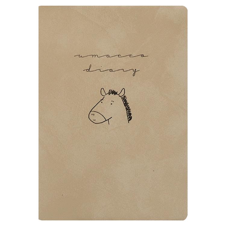 2026年1月始まり手帳 月間 B6 フルカラー ティックル うまっこ うまっこ