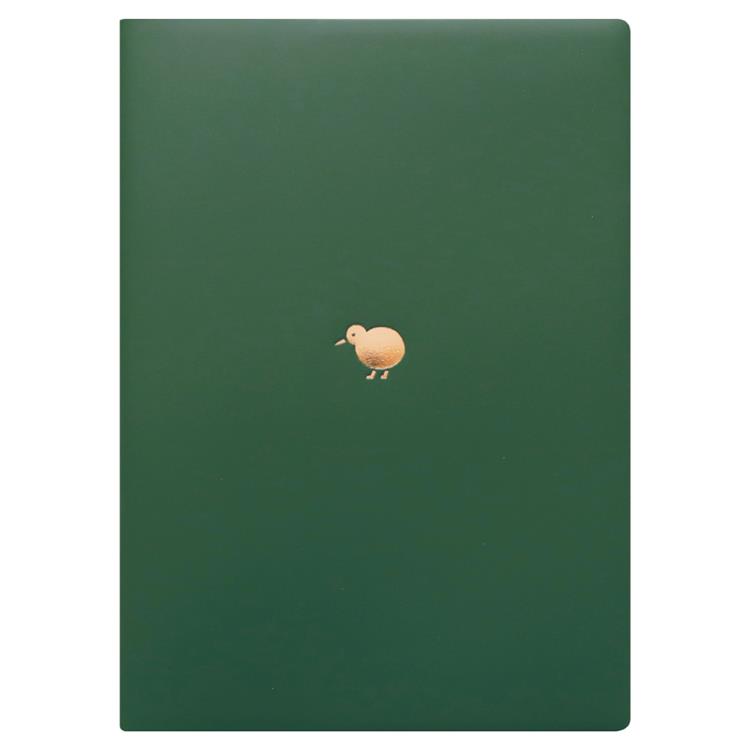 2026年1月始まり手帳 週間バーチカル A5 ワンポイント キーウィ キーウィ