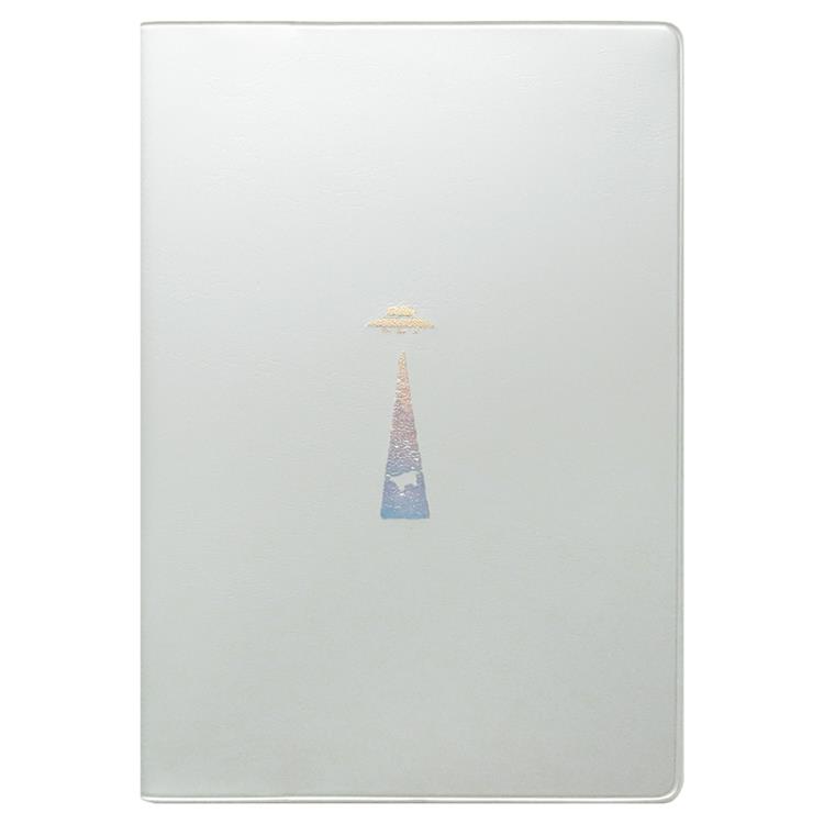 2026年4月始まり手帳 月間 B6 アブダクション シルバー シルバー