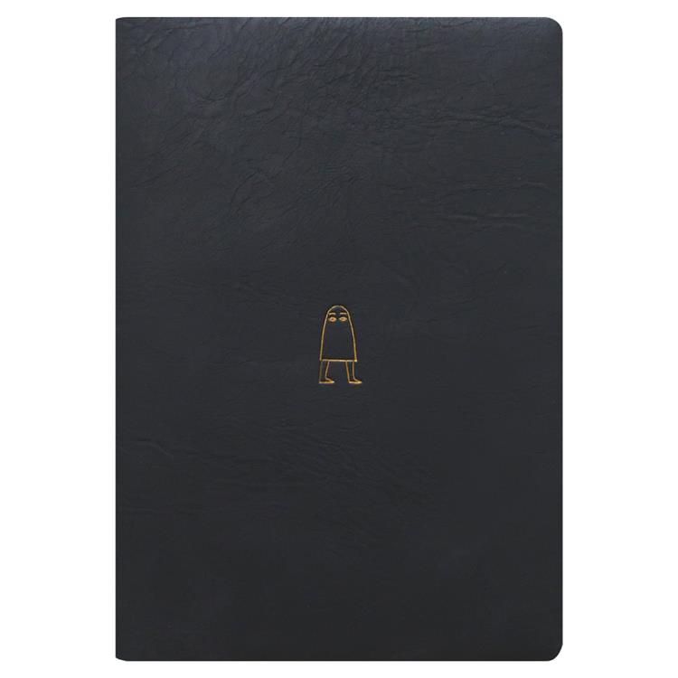 2026年4月始まり手帳 週間ブロック B6 ワンポイント メジェド ブラック ブラック