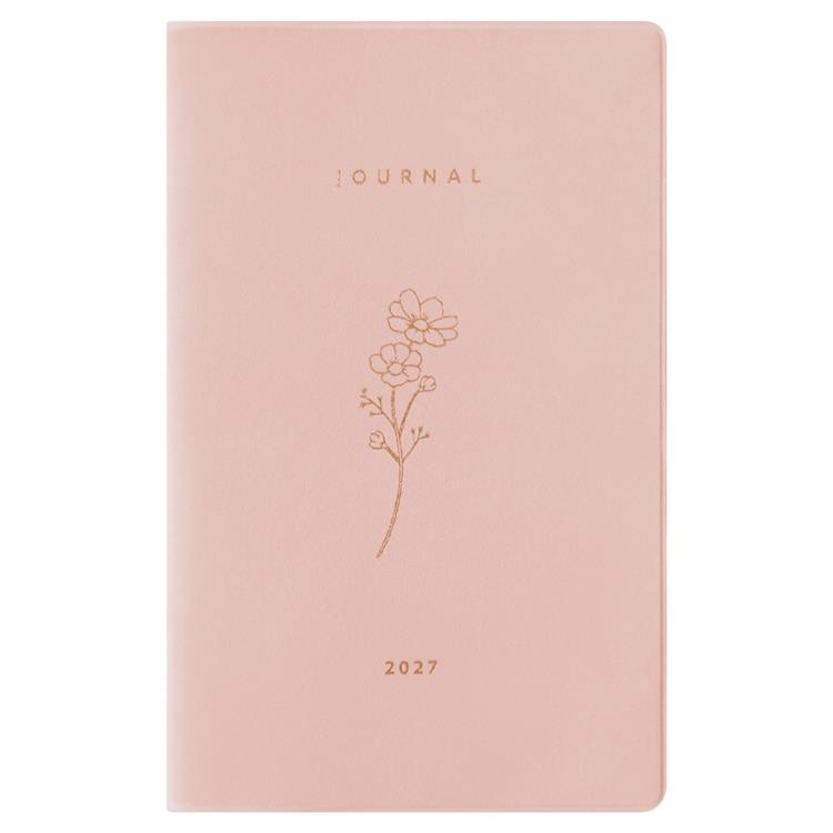 2027年1月始まり手帳 月間 新書 フローラ コスモス コスモス