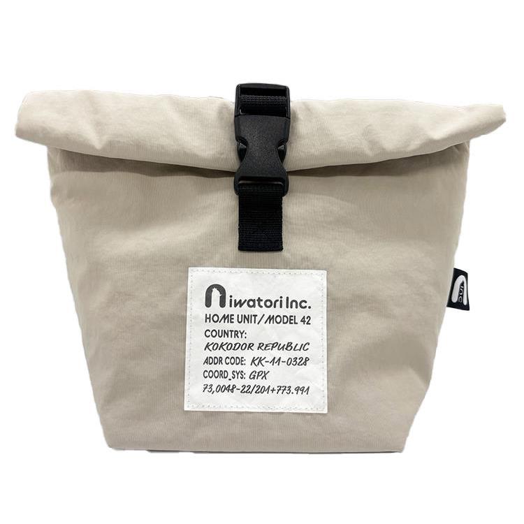 ロールタイプ保冷ポーチ BEIGE BEIGE