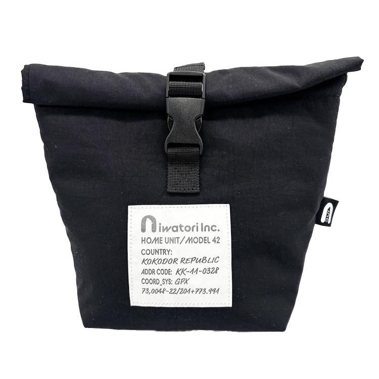 ロールタイプ保冷ポーチ BLACK BLACK