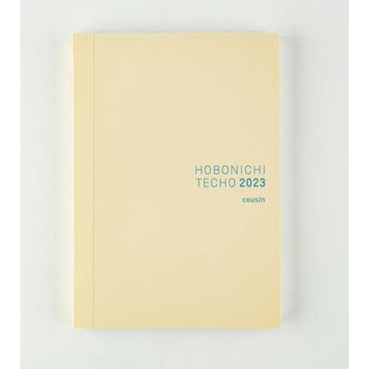 簡体字版】２０２３年１月始まり カズン 手帳本体 月曜始まり ほぼ日 