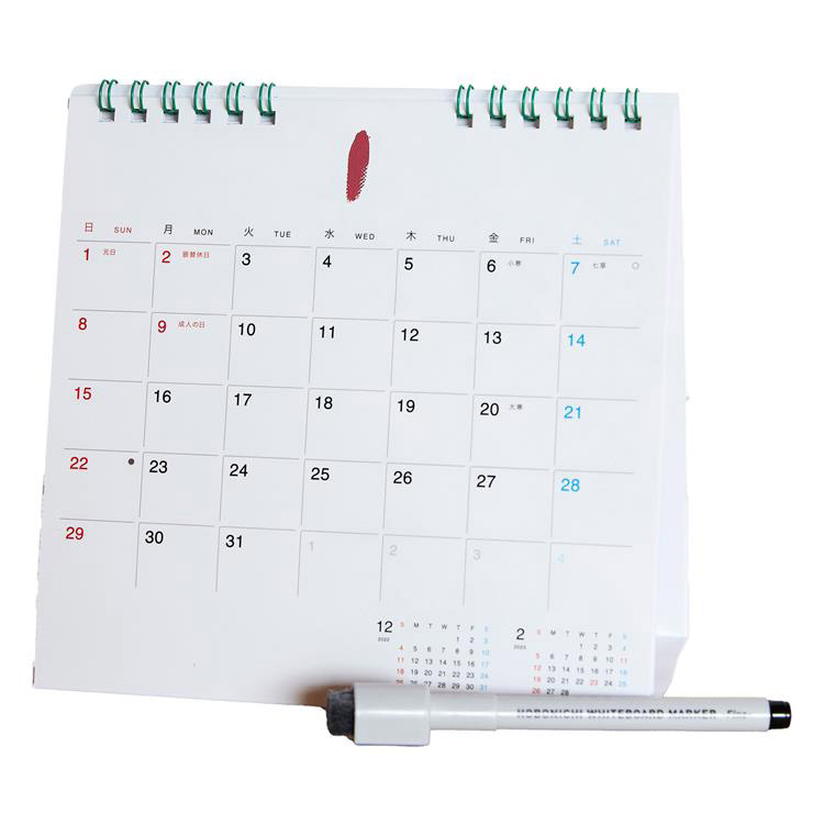２０２３年１月始まり 卓上 ほぼ日ホワイトボードカレンダー ファイルポケット付き ステーショナリー ロフト公式通販サイト Loft