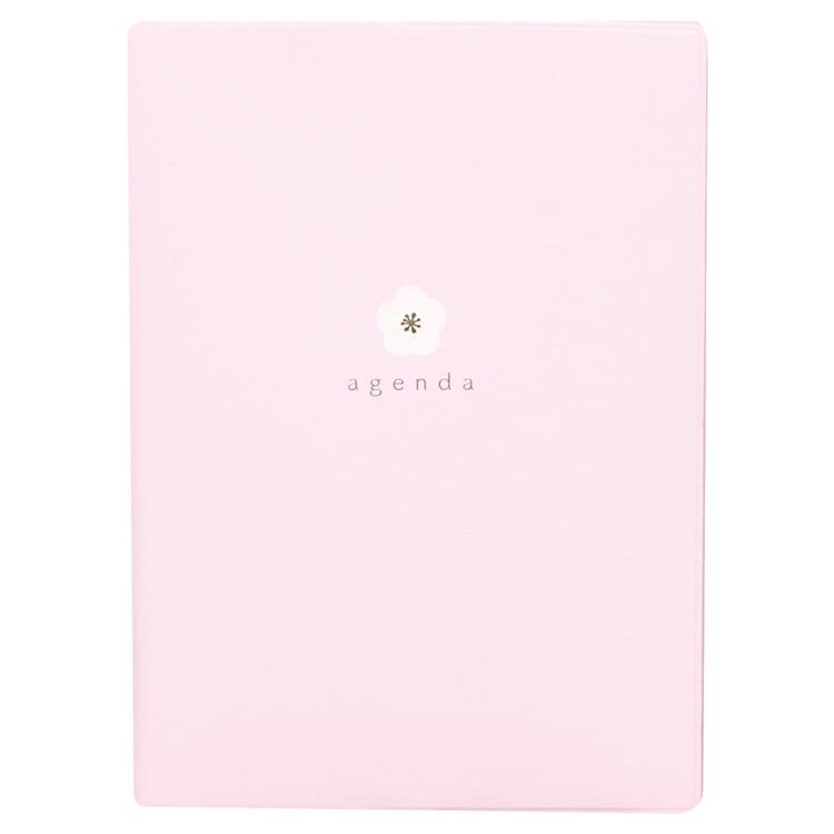 2026年1月始まり手帳 月間 B6 プリュネ ピンク ピンク