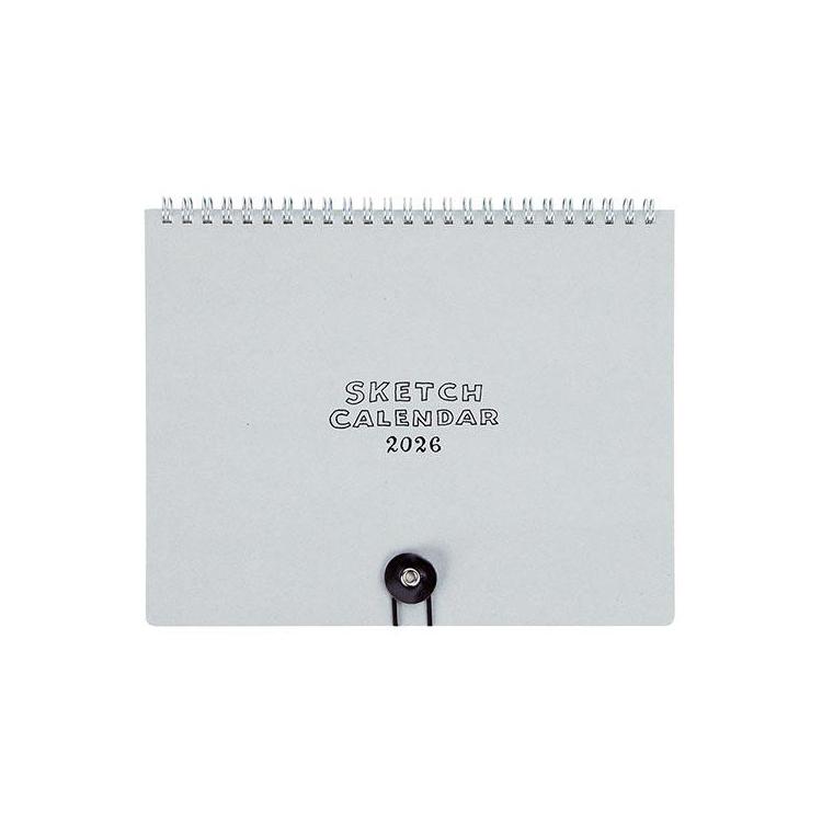 2026年1月始まり 壁掛け A5 スケッチカレンダー