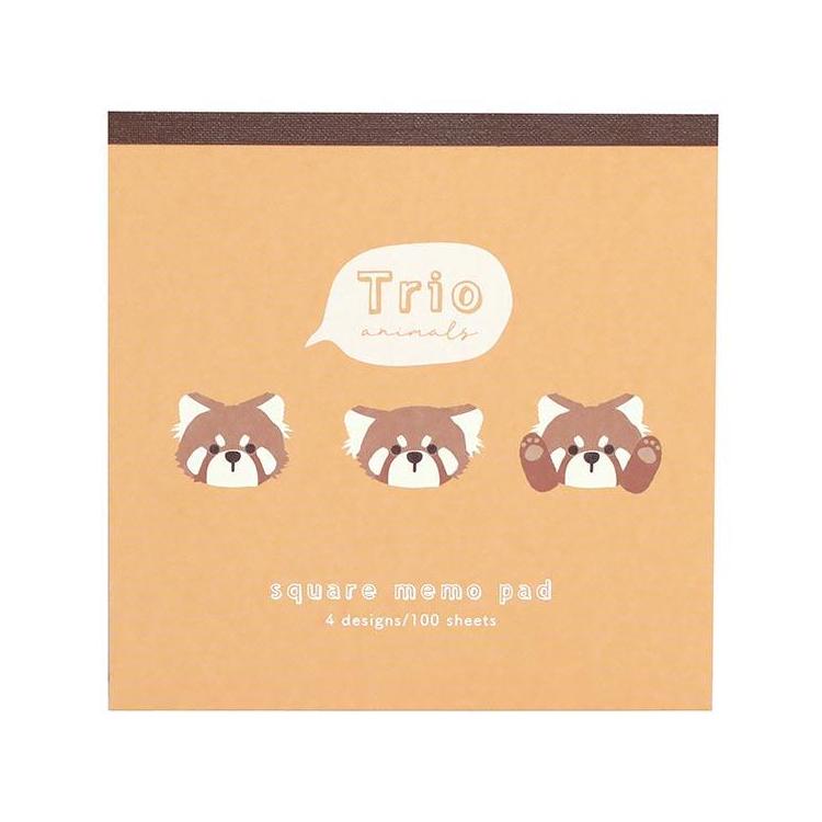 トリオ メモ レッサーパンダ レッサーパンダ
