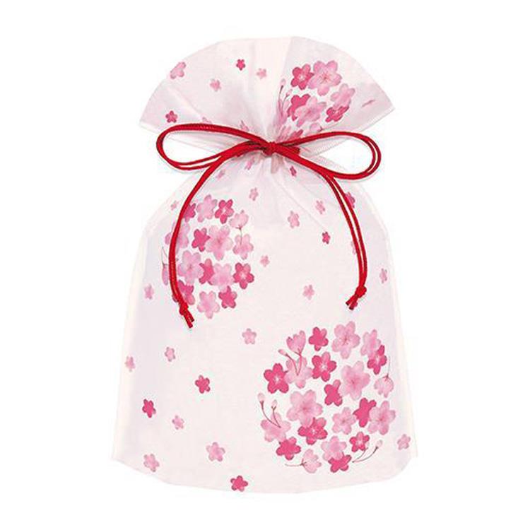 春柄 巾着袋 M まるみ桜 まるみ桜