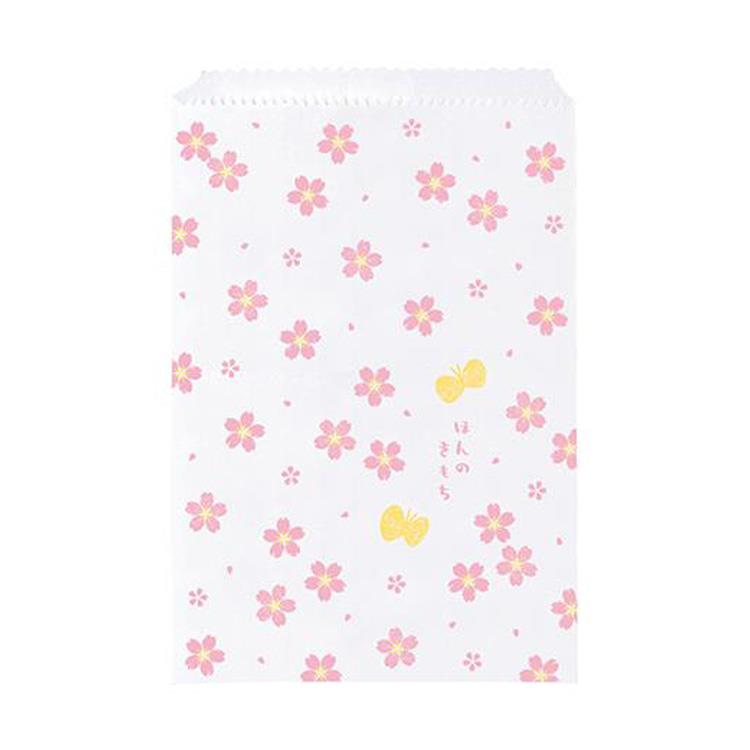 春柄 平袋 さくらと蝶々 さくらと蝶々