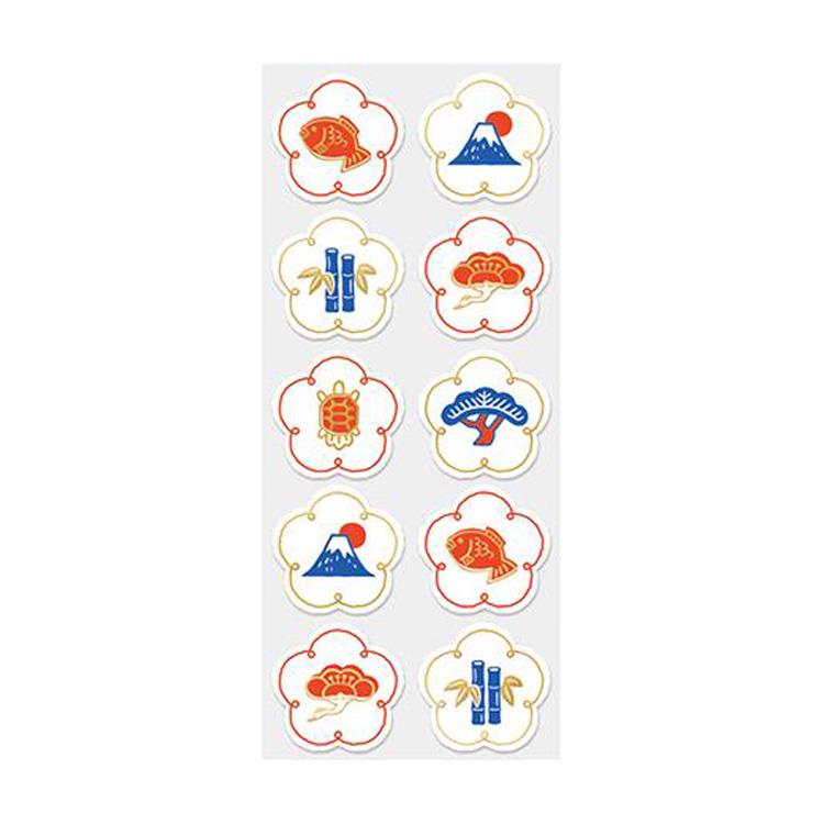 和風シール 福あつめ 福あつめ