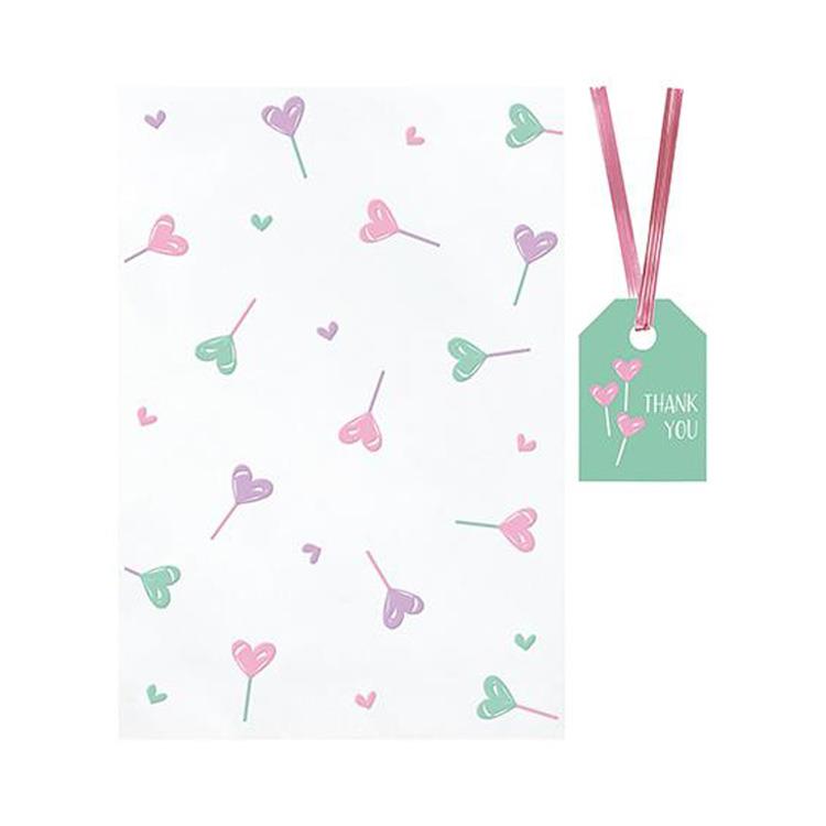 シースルーバッグ M ロリポップ ライトピンク