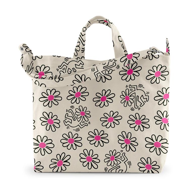 【18％OFF】 ダックバッグ ホリゾンタル Baggu Keith Flower Haring バッグ