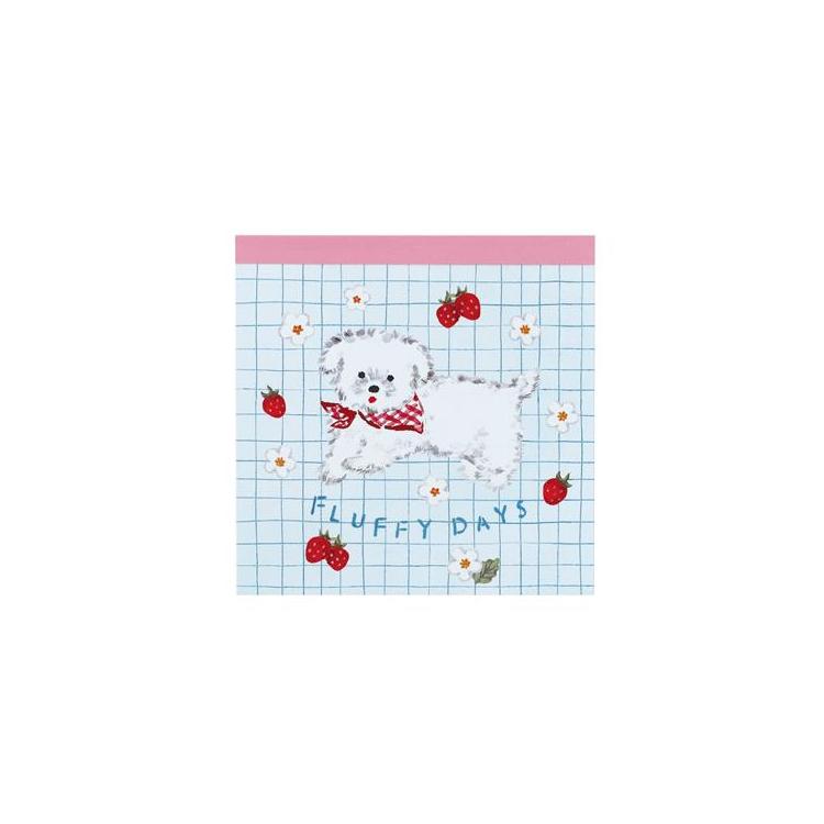 メモパッド・スクエア 利光春華 ストロベリードッグ ストロベリードッグ