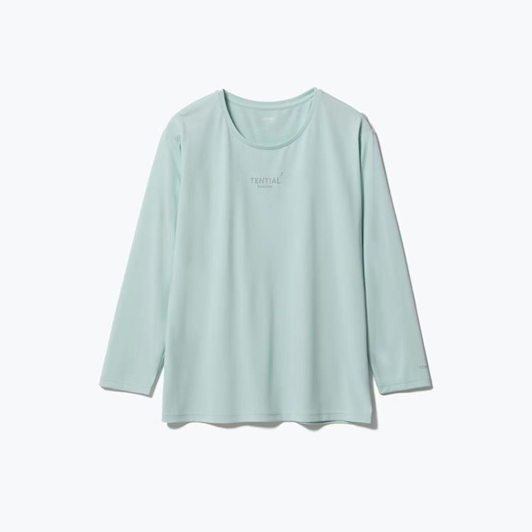 Dry Women's 長袖Tシャツ ミント Lサイズ(ミント:L): コスメ