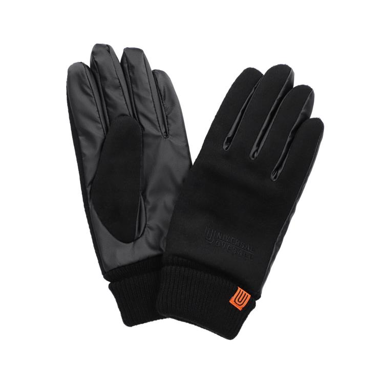 メルトン手袋 メンズ ブラック【ロフト限定】 ブラック